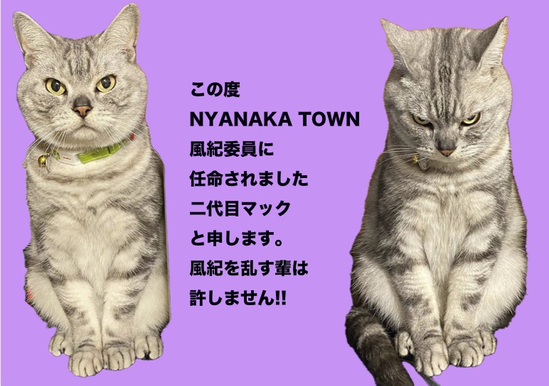 風紀委員に任命されました二代目マックと申します。