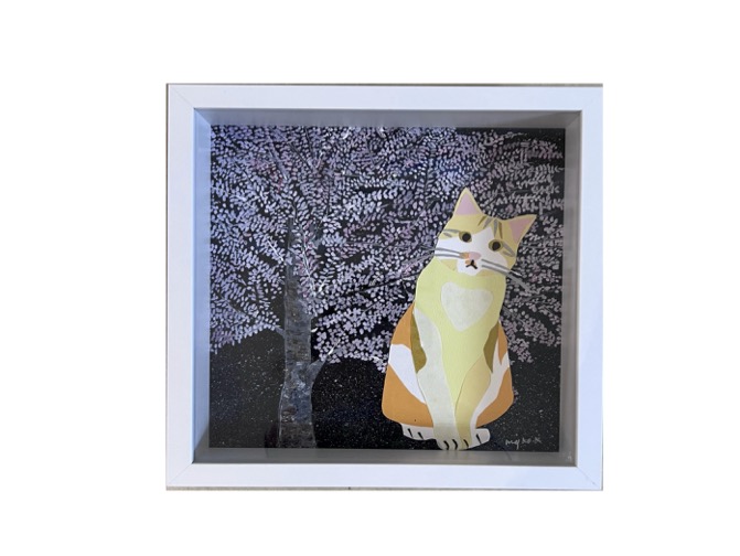 川上麻衣子 SATORUコラボ作品 桜とTACK